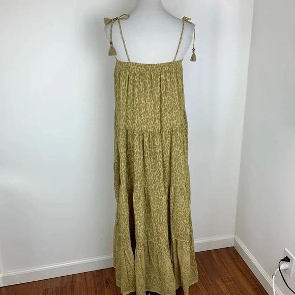 NWT Spell & The Gypsy Collective Wild Things Leopard Maxi Dress Size S - Picture 6 of 9